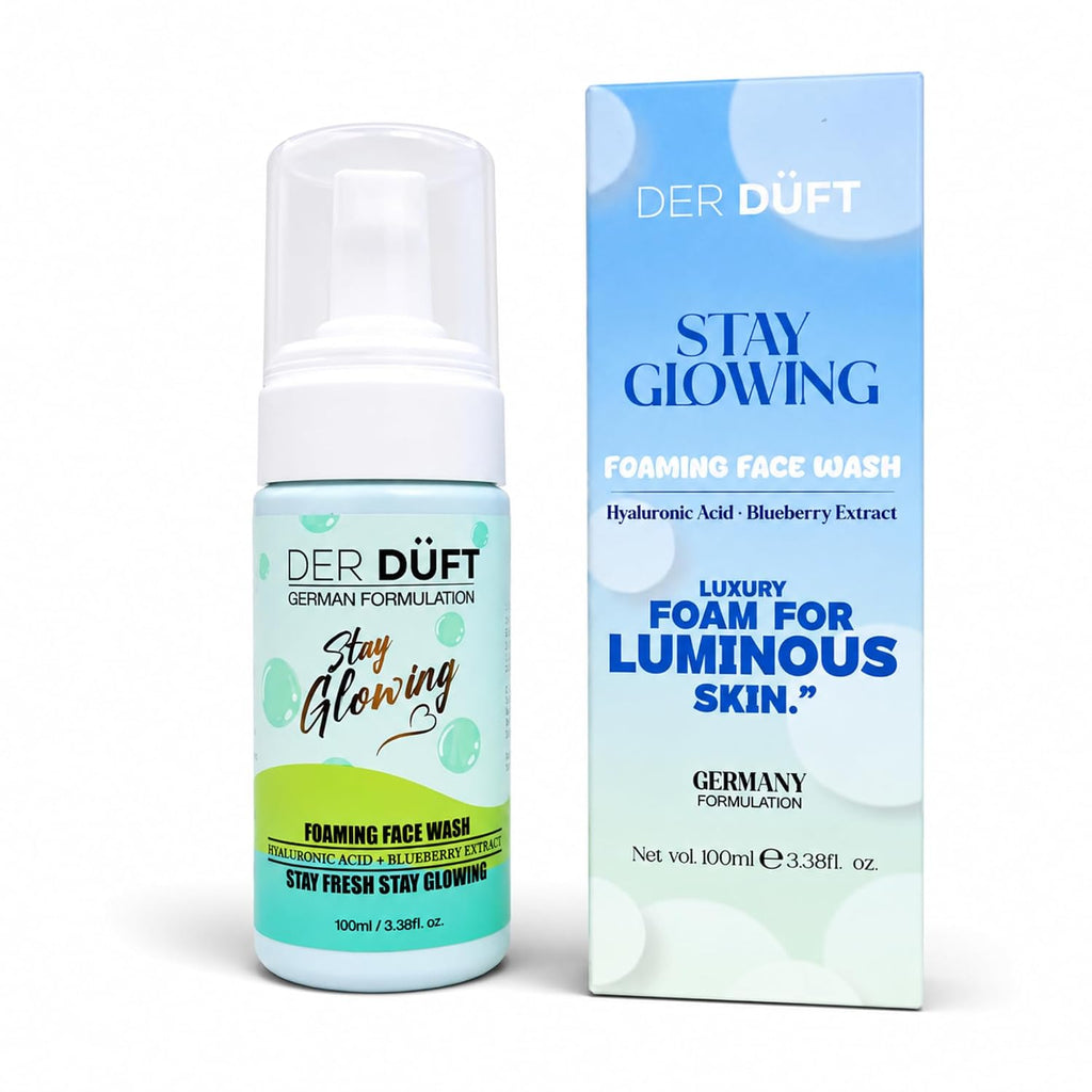 DER DUFT Stay Glowing Foaming Face Wash