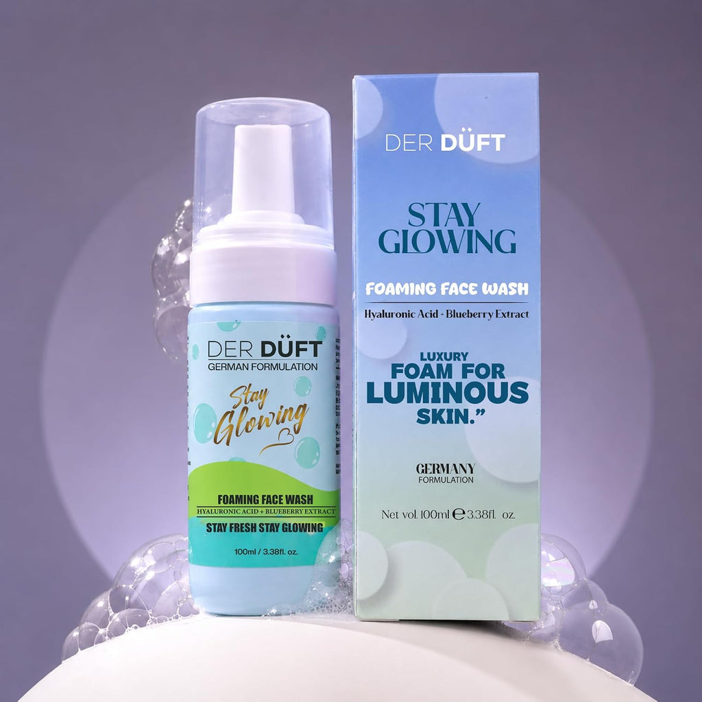 DER DUFT Stay Glowing Foaming Face Wash