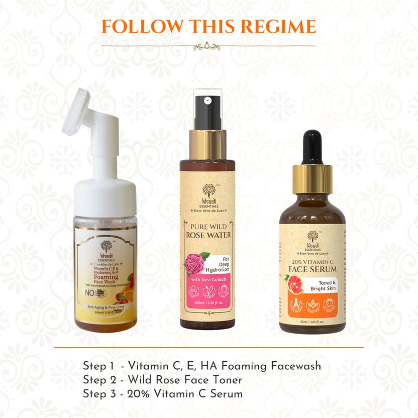 Khadi Essentials 10% Vitamin C Face Serum Grapefruit Extract
