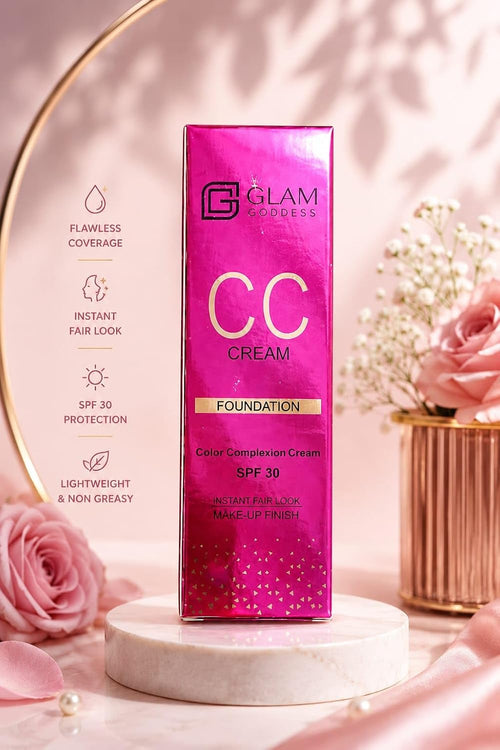 GLAM GODDESS CC Cream Foundation SPF 30.